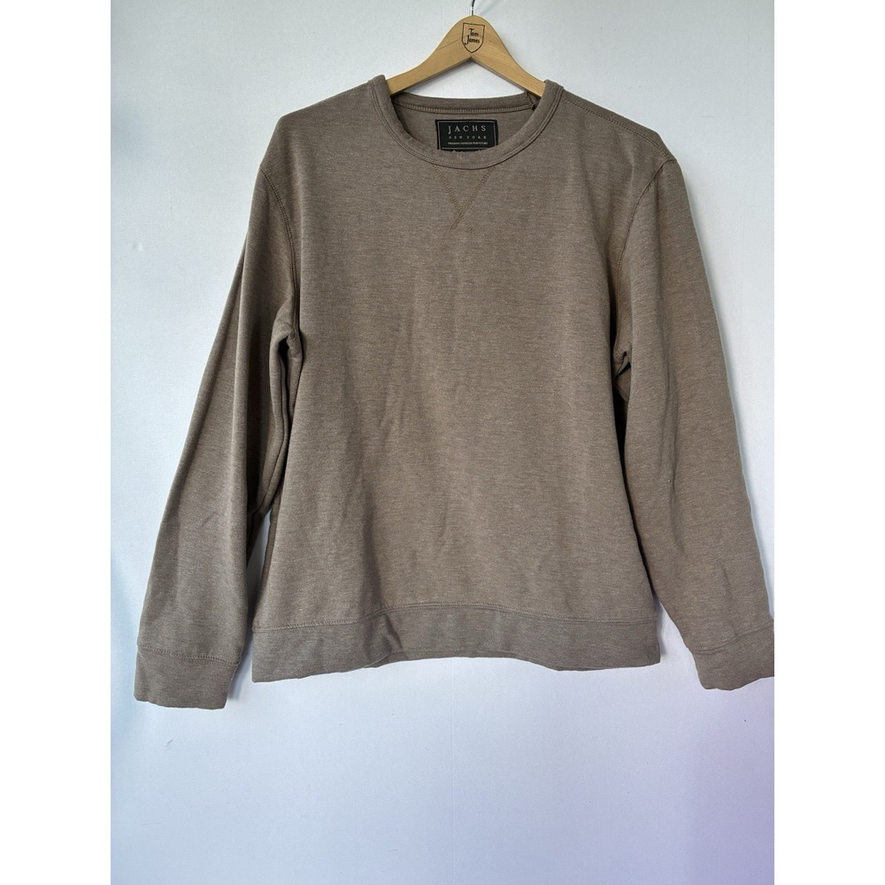 Jachs New York Gray Sweater Shirt Mens Medium